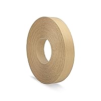 Vista 8 de Cinta de Borde de Abedul 5/8 pulgada x 50 pies Chapa de Madera con Adhesivo Preaplicado Cinta Adhesiva de Ribete Banda Aplicable con Plancha Rollo
