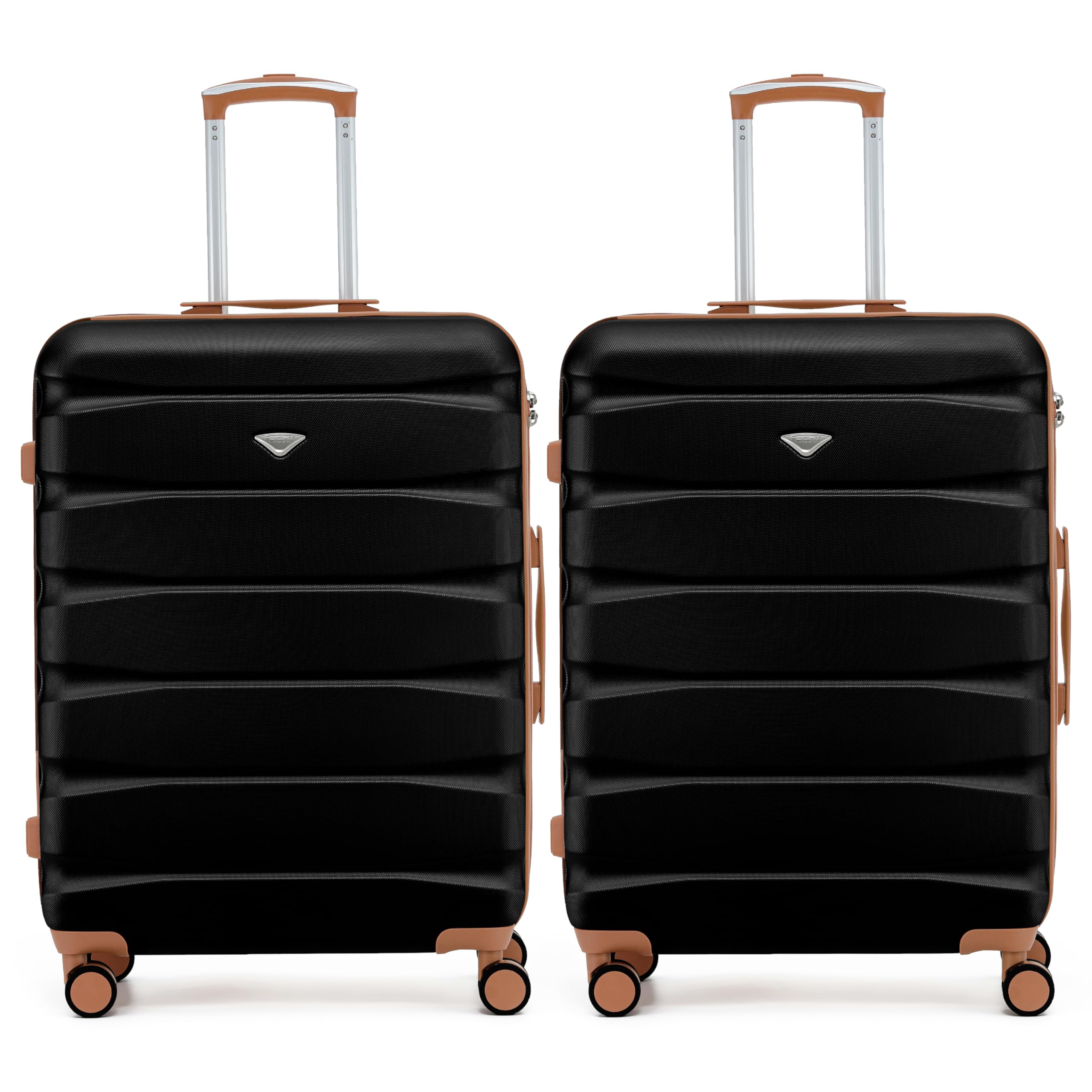 Flight Knight Underseat Cabin Suitcase 45x36x20cm | Free Hand Luggage for EasyJet & Wizz Air | Lightweight ABS Hard Shell with 8 Silent-Glide Spinner Wheels | Max Space Travel Bag — view 168