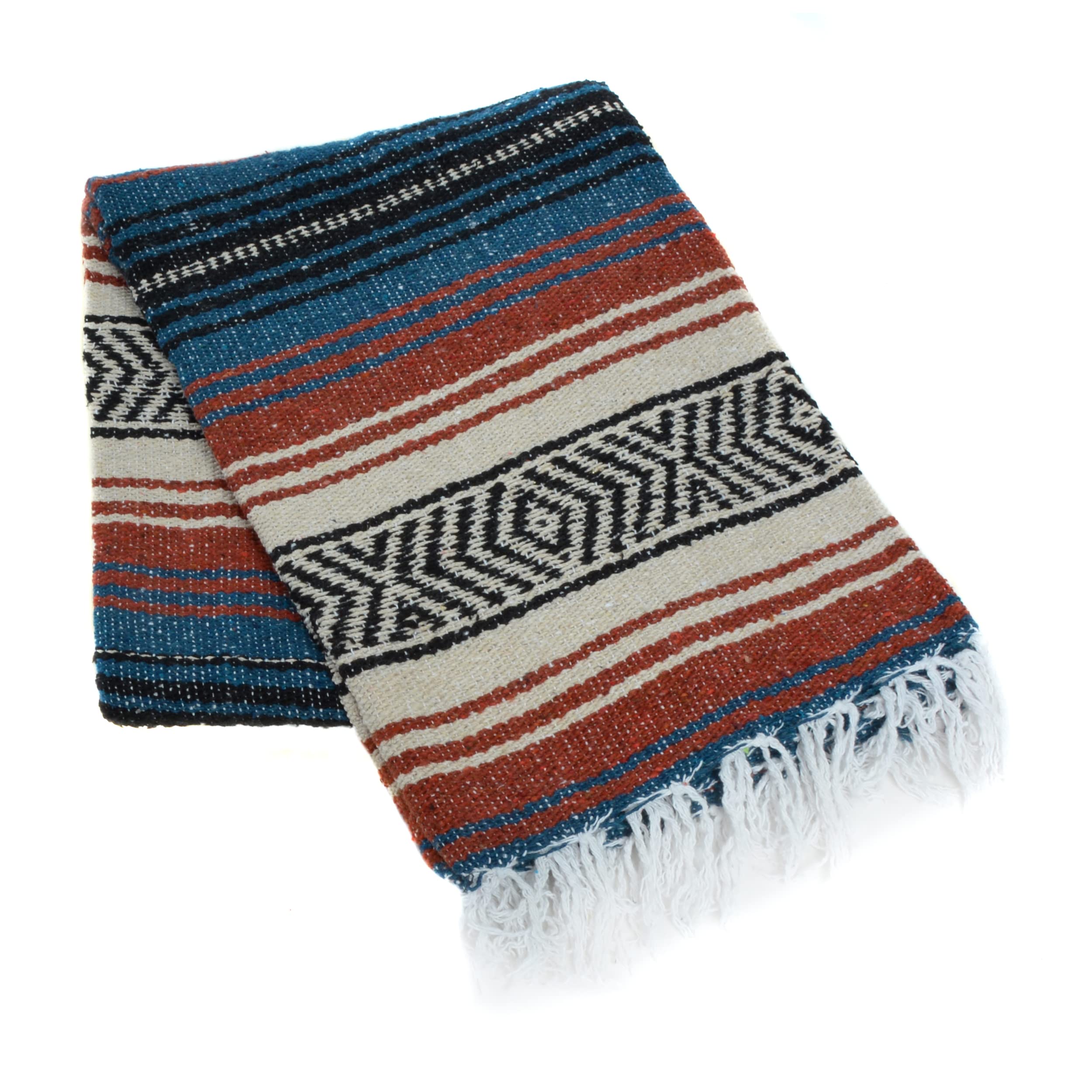 La Montana - Classic Mexican Yoga Blankets - Economy 10-Pack