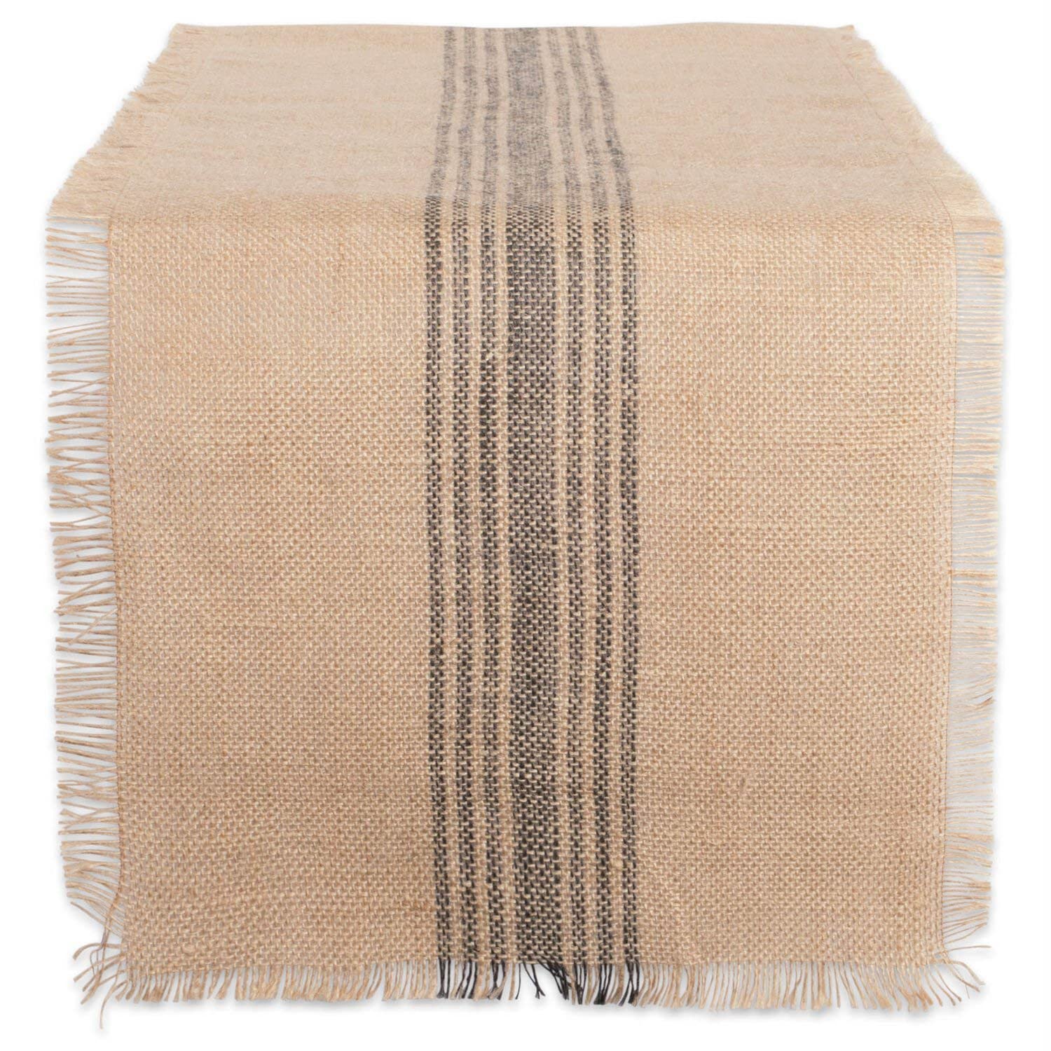 DII Kitchen Tabletop, Natural Jute, Gray, 14x72
