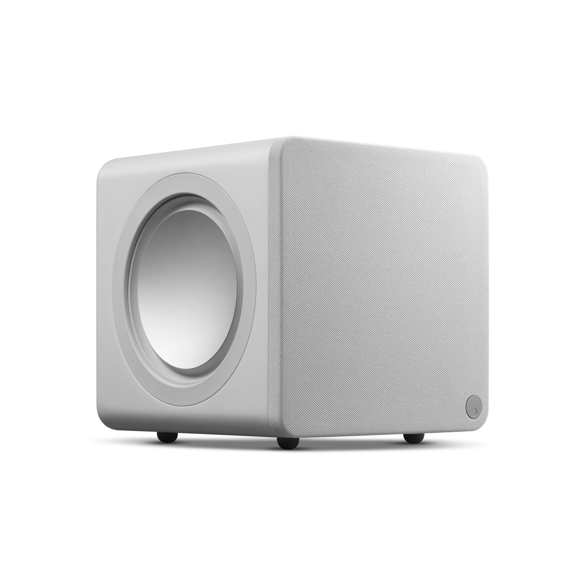 Cambridge Audio MSX SUB 200 Caisson de Basses Actif 200W Compact Enceinte HiFi Grave Double Haut-Parleur Réglage Fréquence Phase Home Cinéma Stéréo Blanc