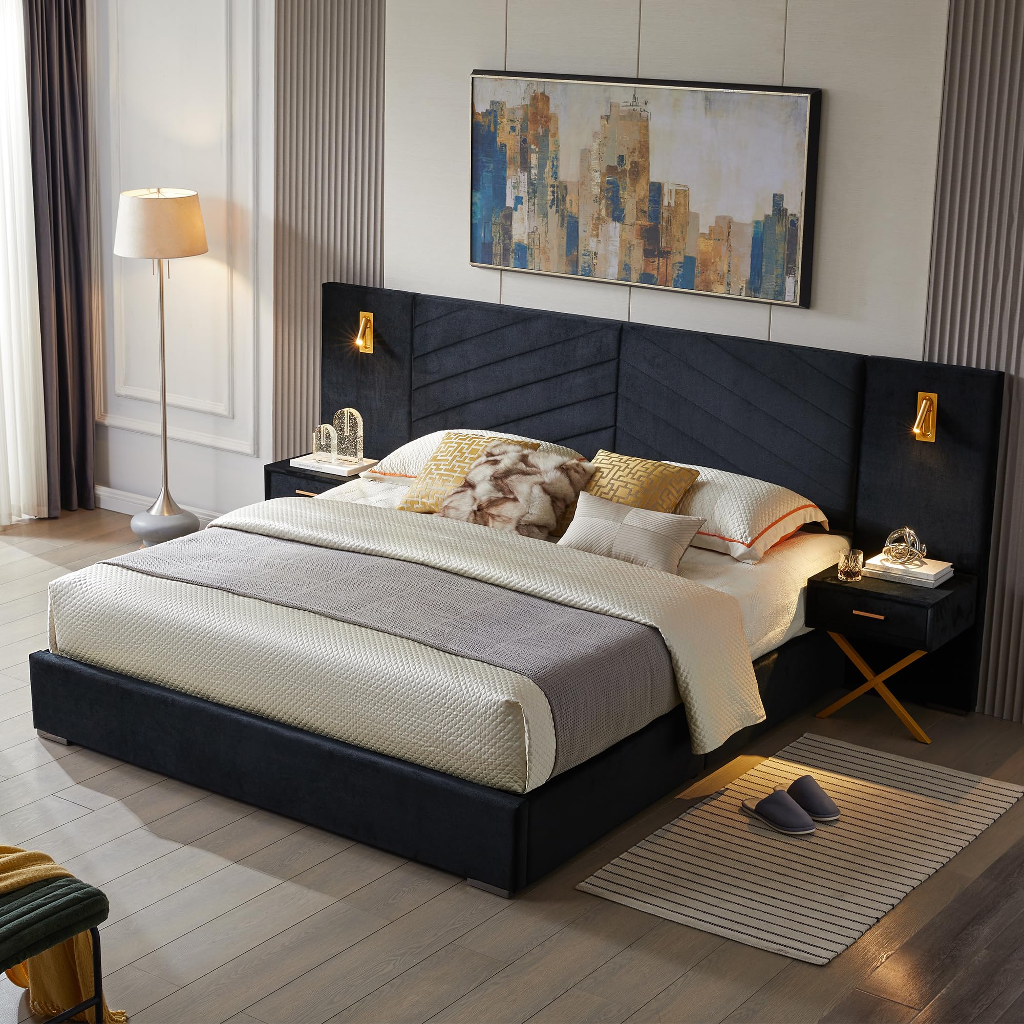 Olodumare Queen Platform Bed