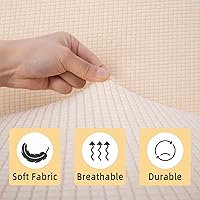 Vista 3 de RunNico Fundas de Cojines para Comedor de RV - Fundas Elásticas para Cojines de Camper - Protector de Muebles de Sofá Loveseat Extensible para RV