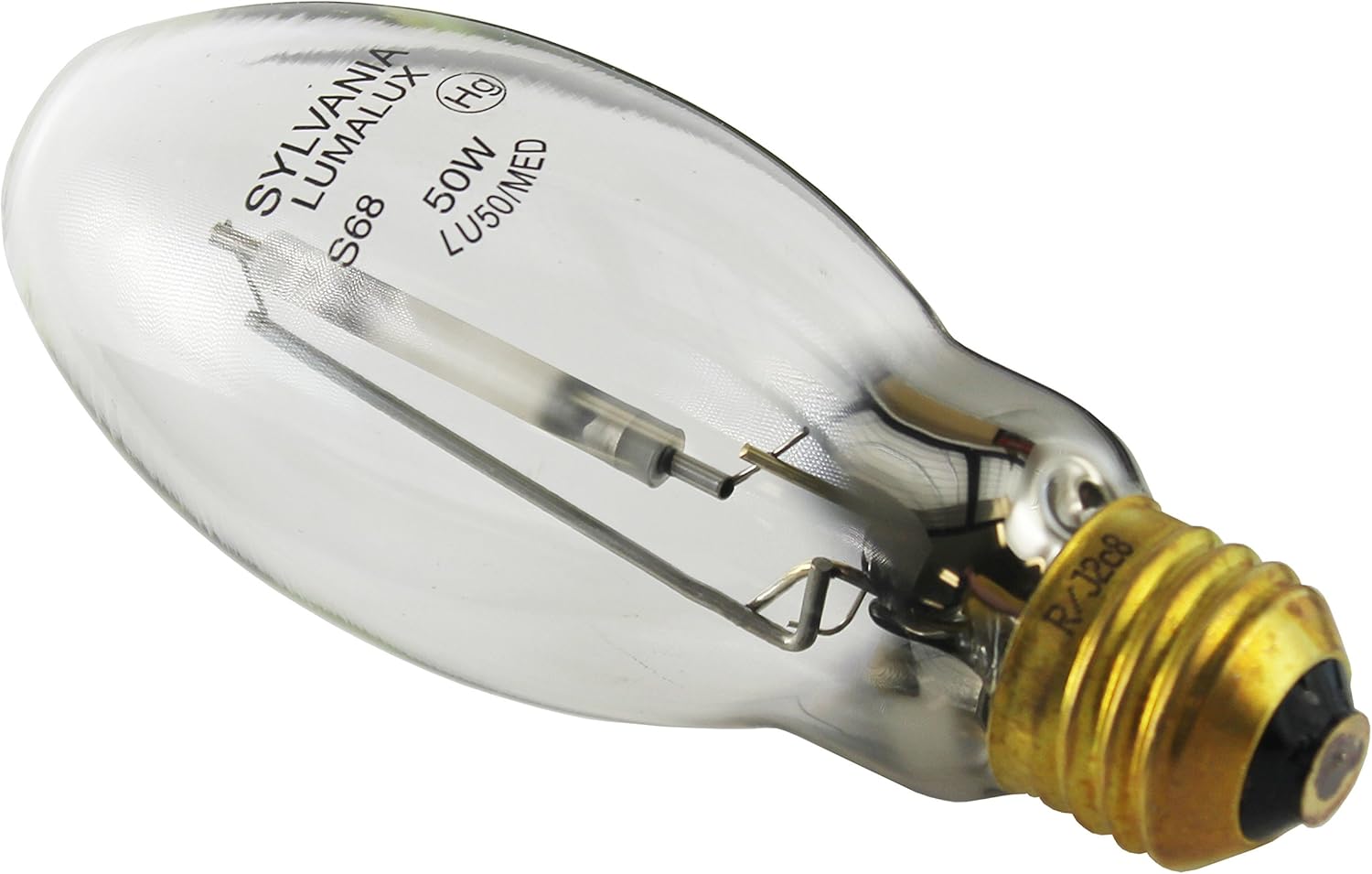 Osram Sylvania GIDDS-685605 Lumalux High Pressure Sodium Lamp, E17, 50W, 52V, E26 Medium, Clear, Universal Burn, 2.5" x 2.25" x 5.75"