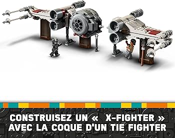 LEGO Star Wars 75393 TIE Fighter et X-Wing à Combiner - Jeu de