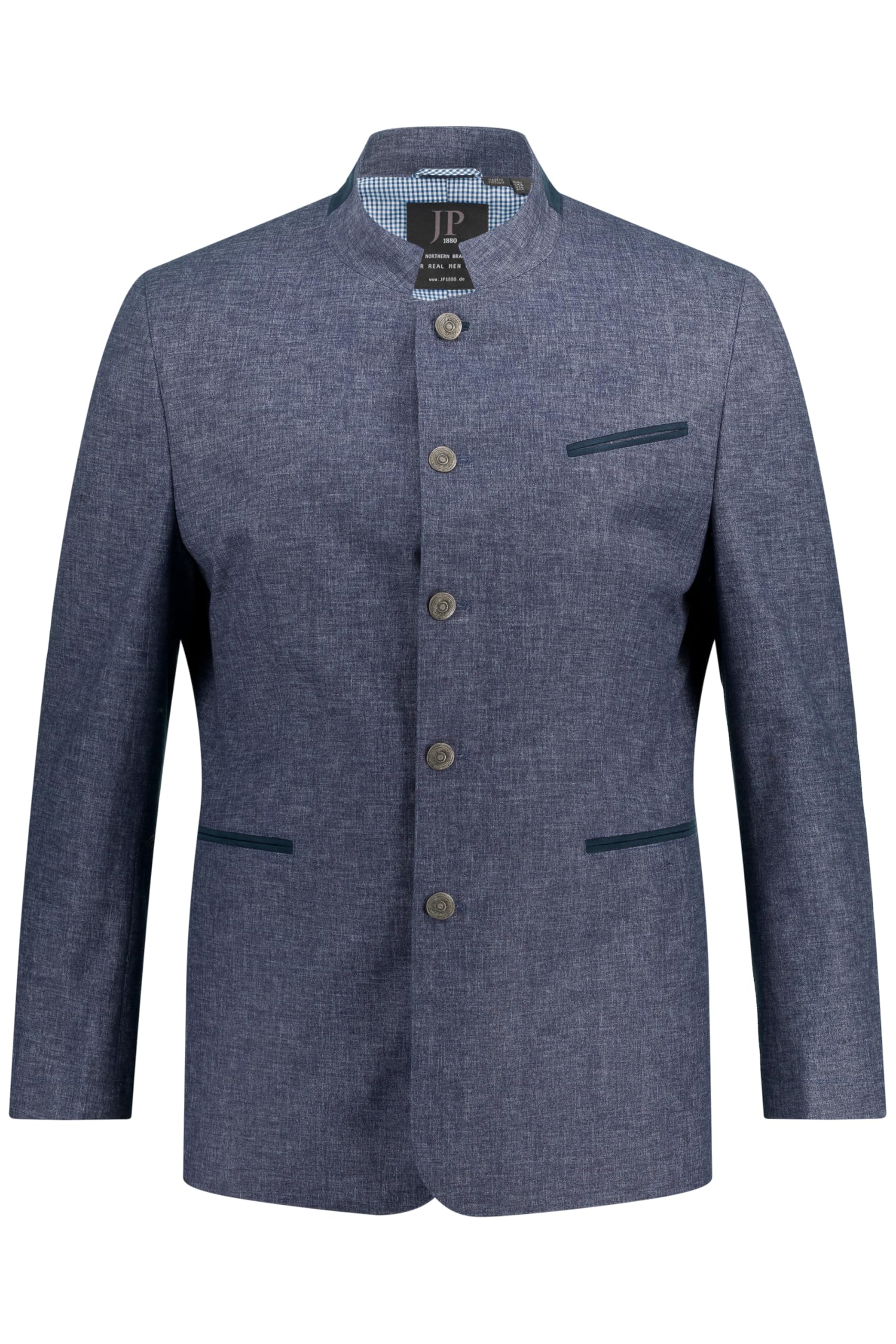 JP 1880 Herren große Größen Übergrößen Menswear L-8XL Janker, Tracht, Leinenmix, Trachtenfutter 820556