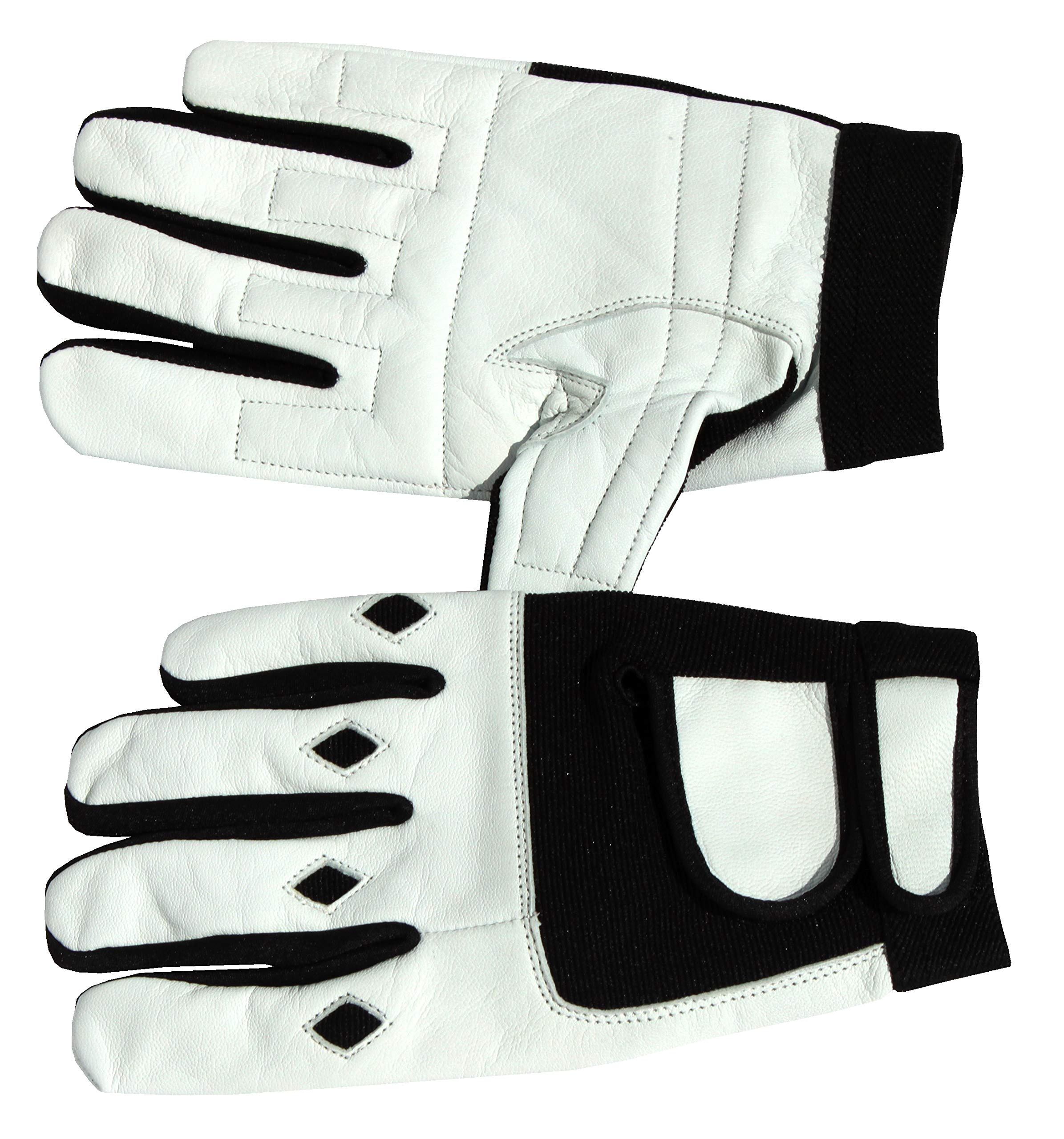Lisaro Vollfinger Power - Guantes de entrenamiento para hombre y mujer, se pueden utilizar como guantes de deporte, guantes de gimnasio, guantes de levantamiento de pesas, guantes de fitness.