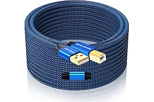 USB Printer Cable 40ft: Your Reliable Printing Companion