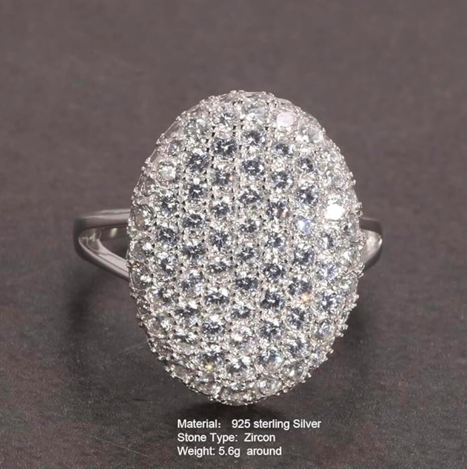 Bella Swan Engagement Wedding Ring, 925 Sterling Silver, with Metal Jewelry Heart Box