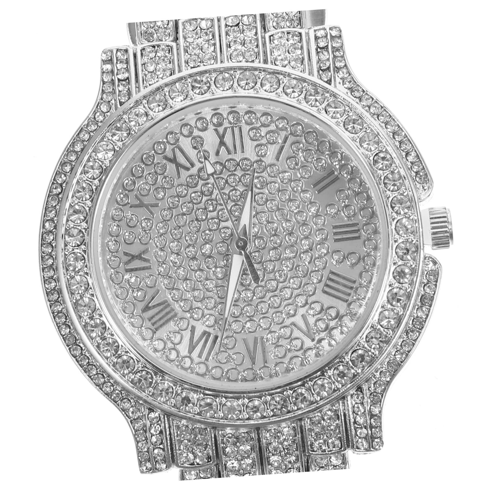2stücke Damen Armbanduhr Mit Strasssteinen Elegantes Design Analoge Quarzuhr Für Freizeit Schule Party Und Besondere Anlässe Hochwertige Verarbeitung Komfortables Tragegefühl