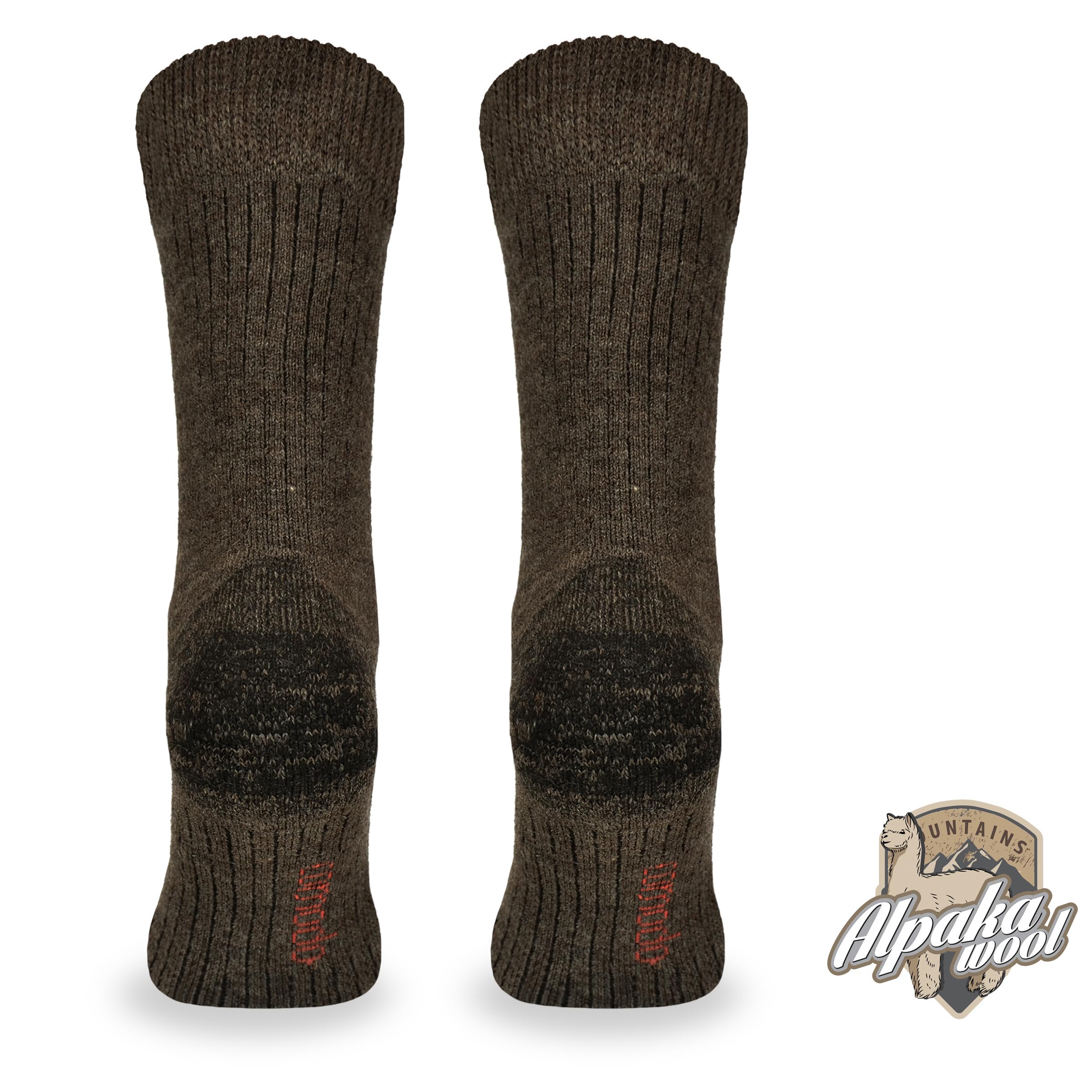 COMODO TECHNICAL SOCKS - Chaussettes sans pression - Laine mérinos et alpaga - Hiver, chaudes, confortables, respirantes, pour un usage quotidien, résistantes -
