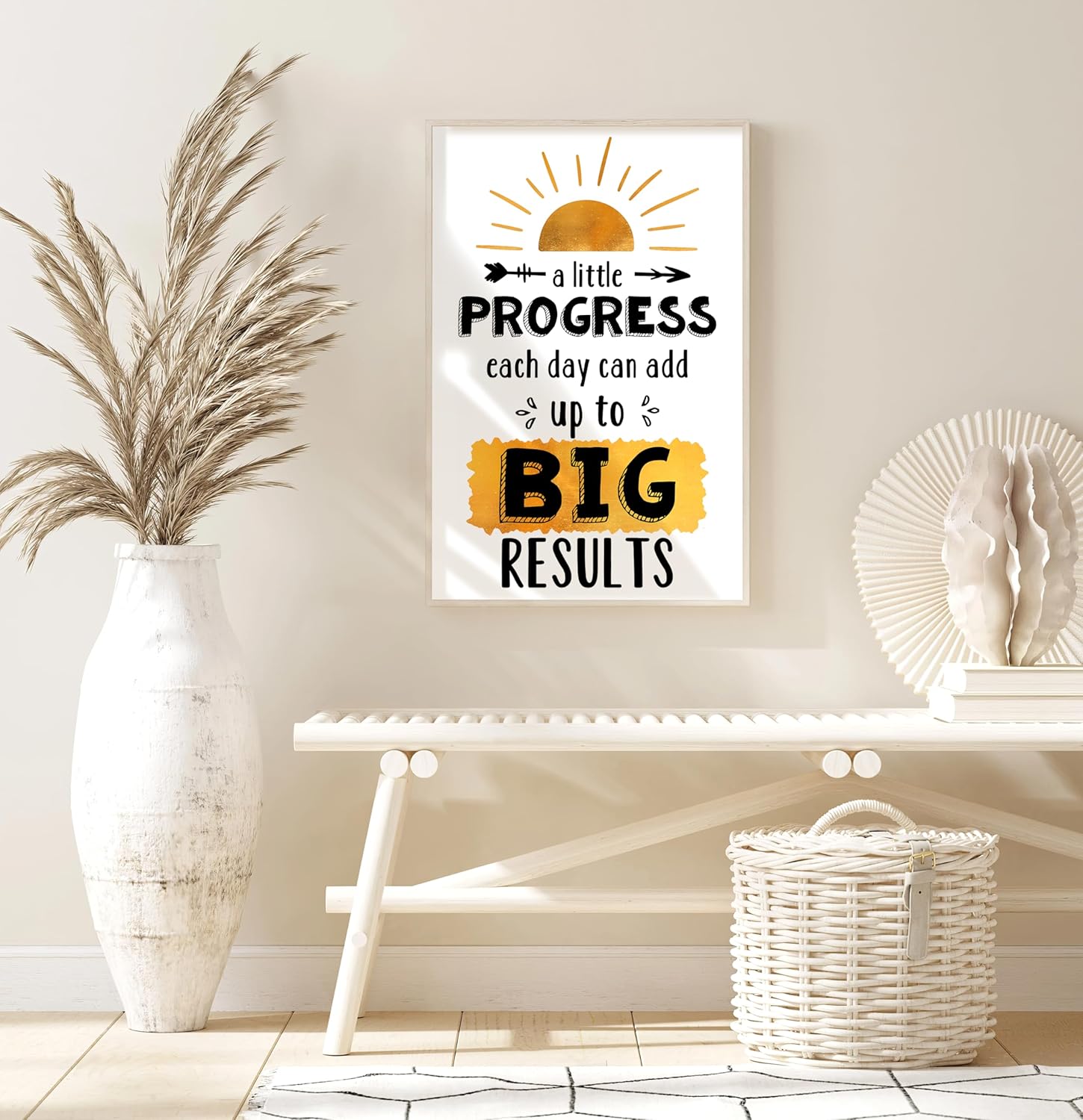 VLPGifts A Little Progress Each Day Can Add Up To Big Results - Office Decor Posters - Mental Health Poster - Motivational Office Decor Posters, 11”x17”, White 4 VLPGifts A Little Progress Each Day Can Add Up To Big Results - Office Decor Posters - Mental Health Poster - Motivational Office Decor Posters, 11”x17”, White
