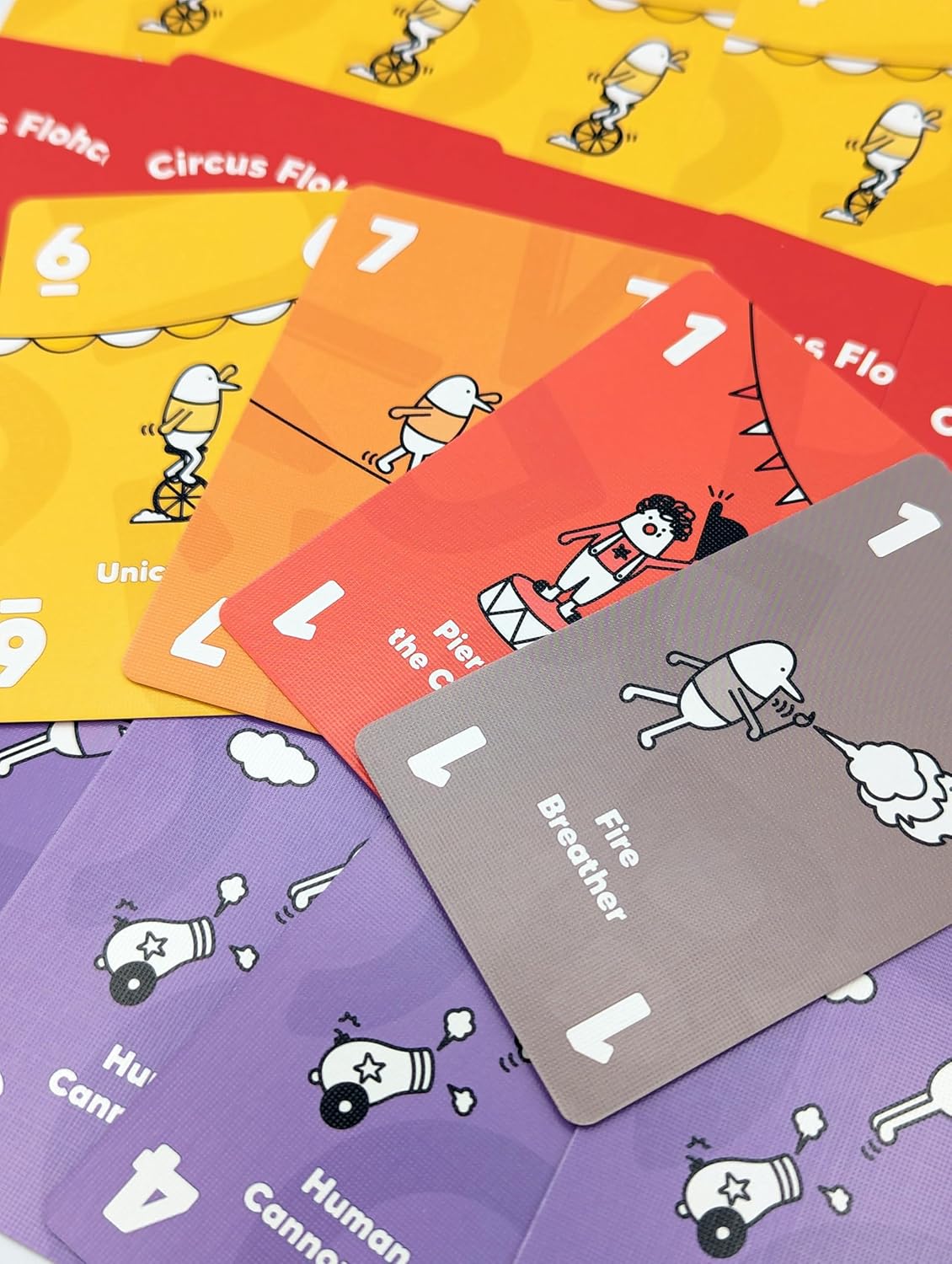 25th Century Games Circus Flohcati, Strategy Card Game, for 2 to 5 Players and Ages 8
