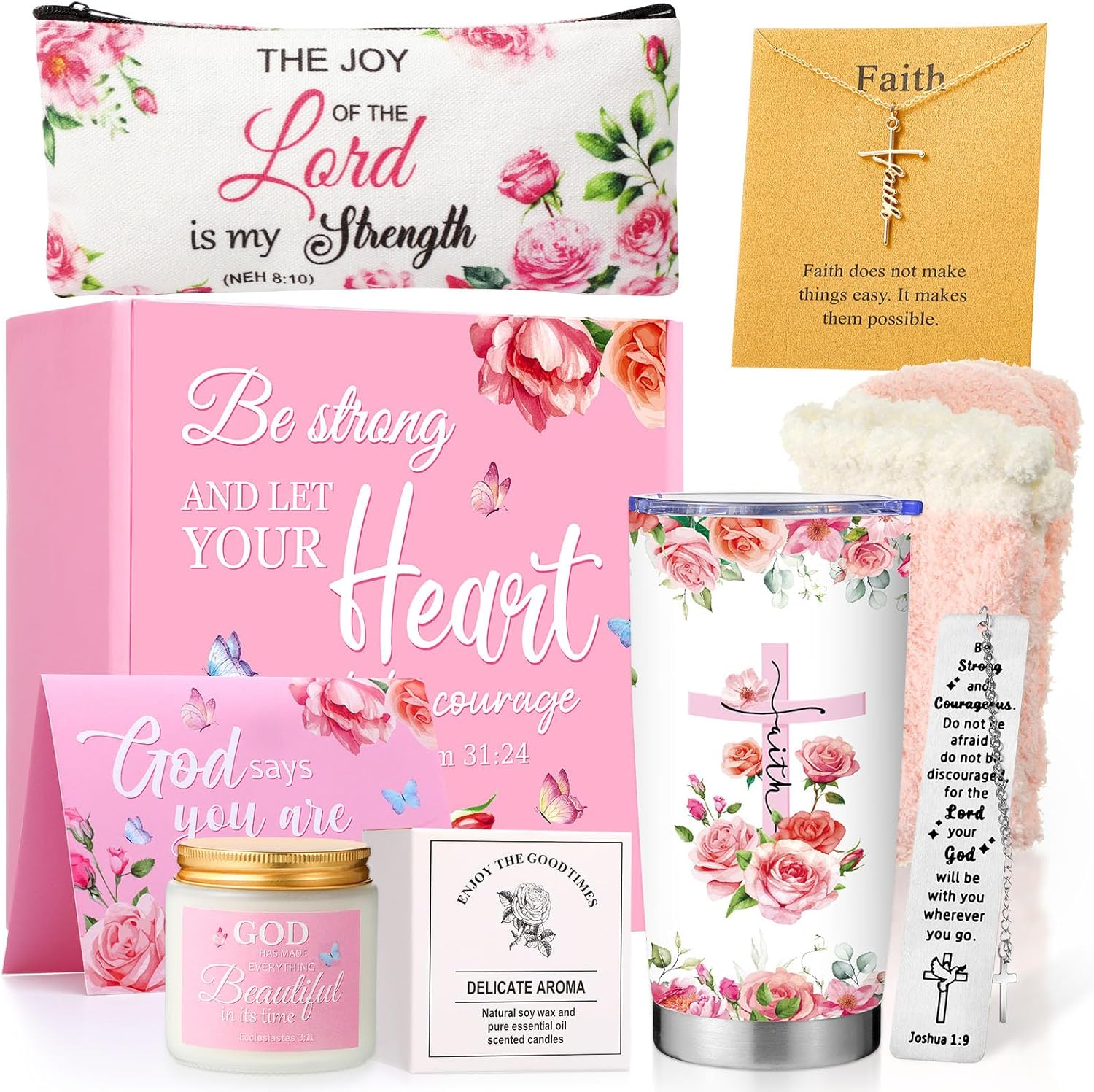 Hushee Christian Gifts Set for Women Religious Birthday