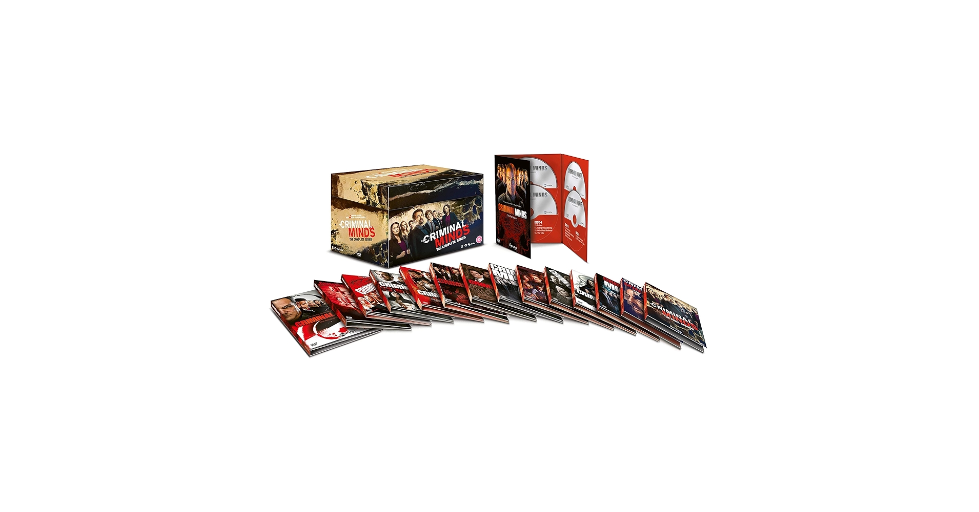 Amazon.com: Criminal Minds Seasons 1-15 Complete Box Set DVD