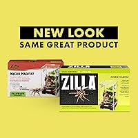 Vista 2 de Zilla Micro Hábitat Terrario, Arrbóreo, con Pestillo de Bloqueo, para Isópodos, Arañas, Insectos, Pequeño