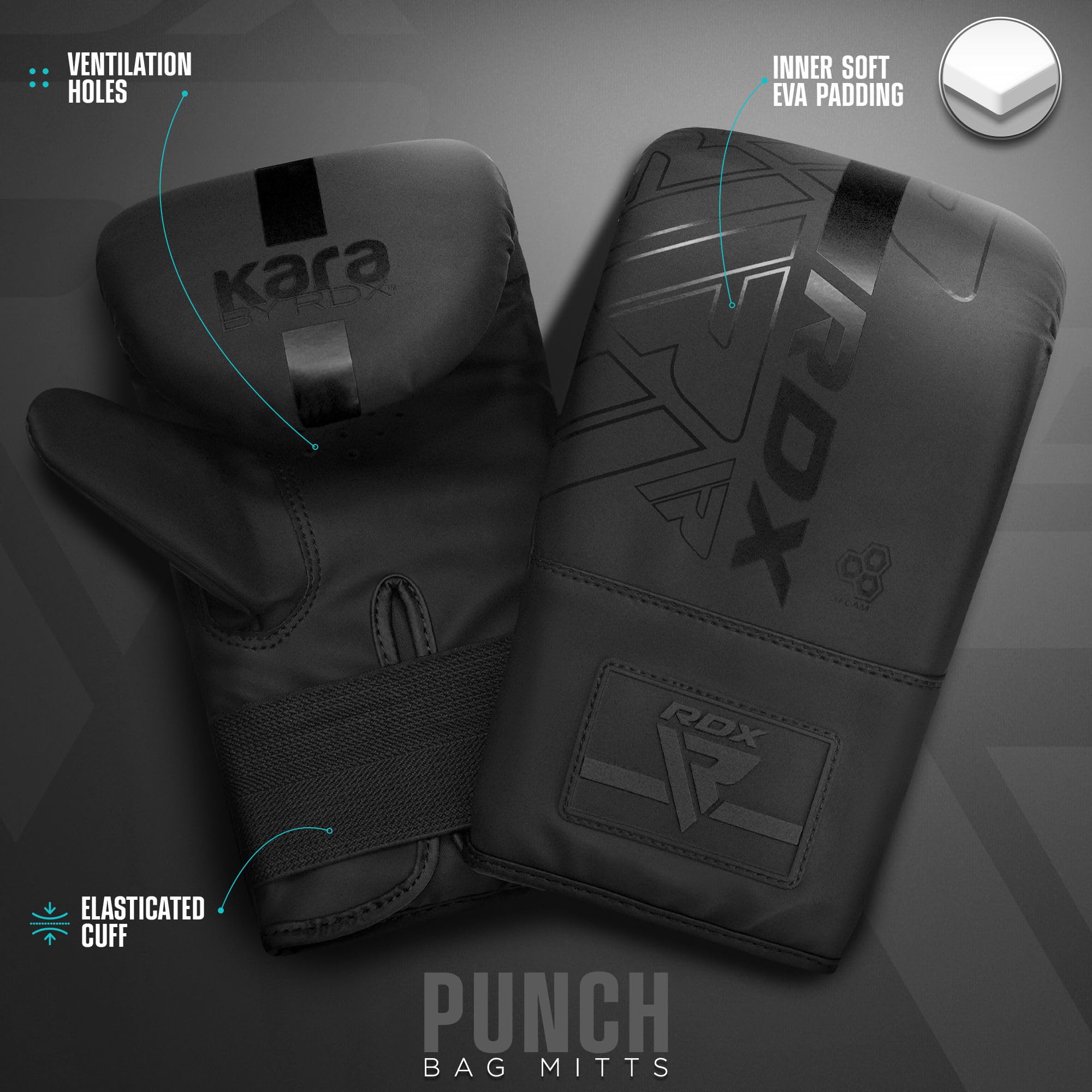 RDX Uppercut Sac de Frappe, Fabriqué en Cuir Maya Hide Lourd Boxe Punch Bag avec Gants pour Muay Thaï MMA Arts Martiaux Sparring Punching Kickboxing D’entraînement, Hommes Femmes Domicile Gym Fitness