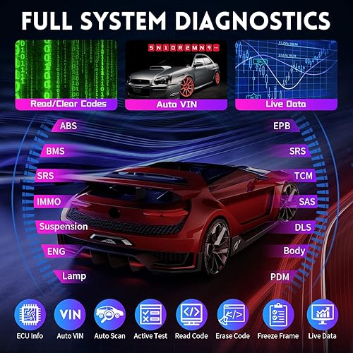 Miniatura 6 de Autel MaxiCOM MK808Z Scan Tool Android 11 Based Bi-Directional Control Scanner, 28+ Services, 2023 Upgraded of MK808MX808, All System Diagnostics