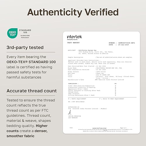 Miniatura 7 de CALIFORNIA DESIGN DEN - Juego de sábanas de 400 hilos y satén de algodón 100% natural, refrescantes, duraderas y esquinas profundas, para