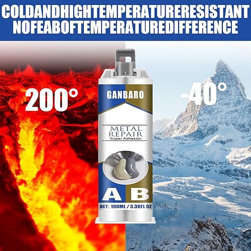 Miniatura 7 de Pegamento de metal, pegamento de metal resistente, súper pegamento para metal, pegamento mágico AB para reparación de metales, reparación de metales