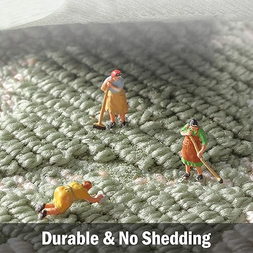 Miniatura 10 de Tapete de otoño para interiores, de 36 x 24 pulgadas, tapete de bienvenida duradero de perfil bajo, tapete absorbente para puerta delantera y