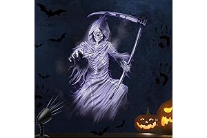 Halloween Singing Pumpkins Projection: Spooky Dynamic Reaper Projector