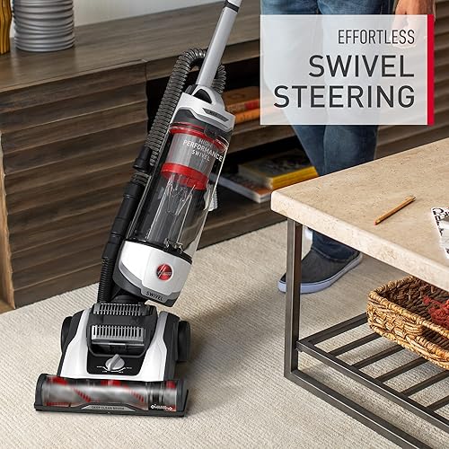 Miniatura 6 de Hoover R-UH75100 MAXLife Elite Aspiradora giratoria con filtración de medios HEPA, vertical multisuperficie sin bolsa para alfombras y suelos duros,