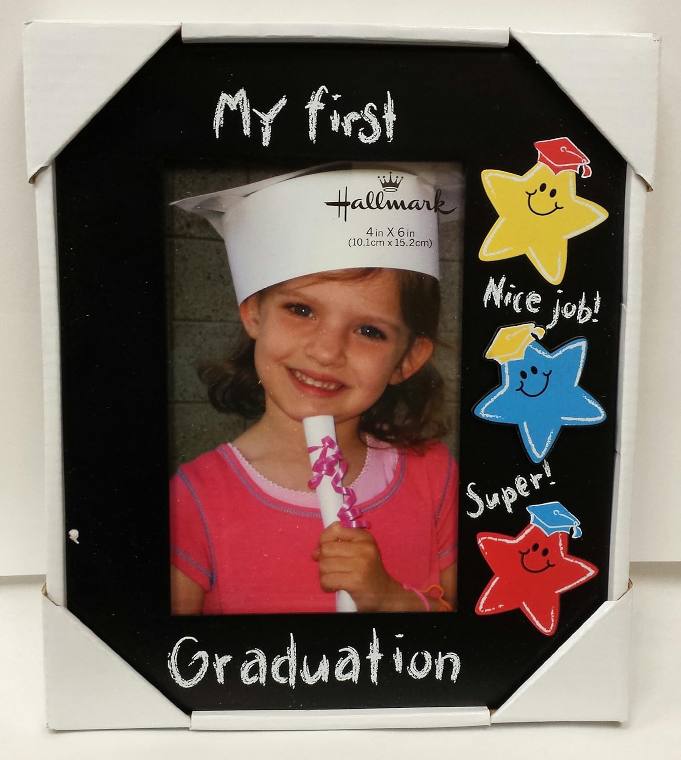 Hallmark My First Graduation Picture Frame Black 4x6 Photo