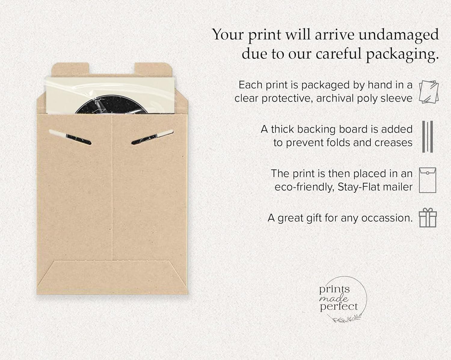 Personalized Star Map With Specific Dates & Place - Custom Constellation Map Print, Unframed- Special Occasion Star Chart Wall Art- Great Anniversary, Engagement, Wedding Romantic Gift (Cream) - Image 3