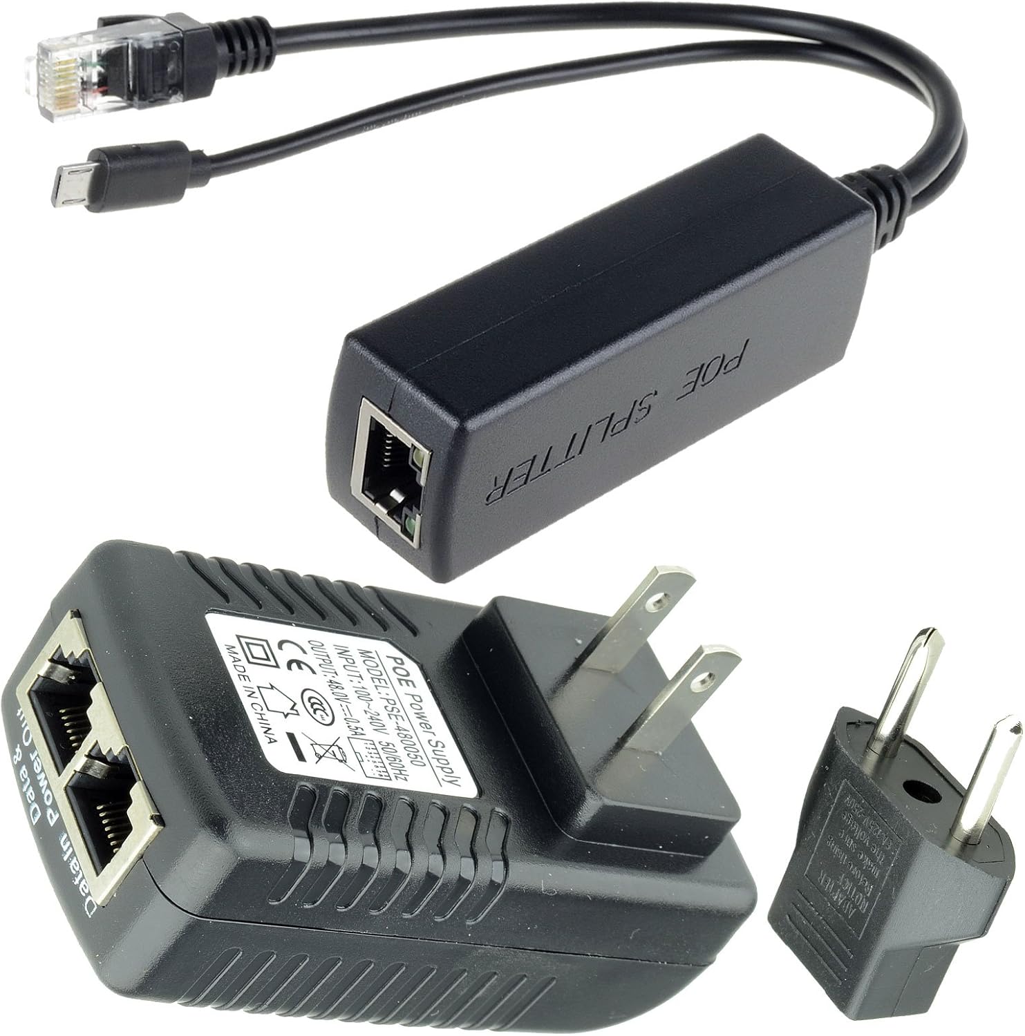 DSLRKIT 5V 2.4A Power Over Kit (PoE Injector + PoE