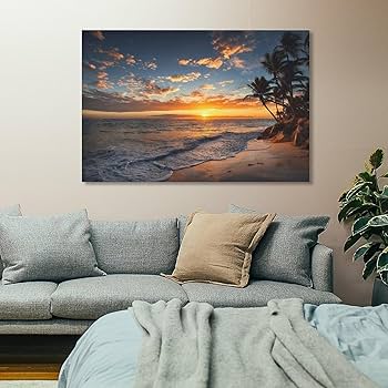 油絵 インテリア　F4-072212　風景（朝陽、夕陽）絵画　絵 油絵 インテリア F4-072212 風景（朝陽、夕陽）絵画 絵