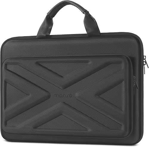 MOSISO Hard Laptop Case 15-15.6 inch, Shockproof Laptop Sleeve with