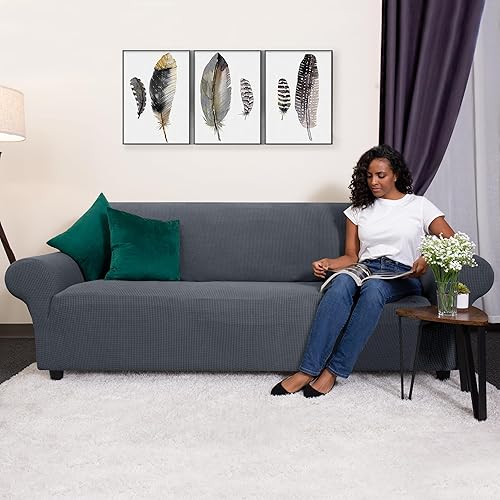 Vista 2 de CHUN YI - Funda elástica para sofá (1 unidad)