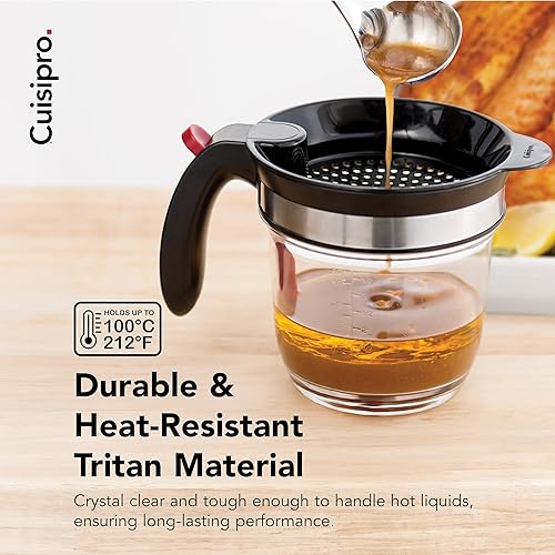 Miniatura 3 de Cuisipro separador de grasa de 4 vasos