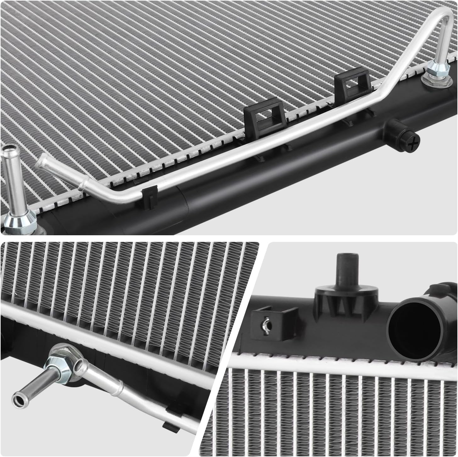 DNA MOTORING Front Fatctory OE Style Radiator Compatible With Sedona 2011-2014, 13393, OEM-RA-13393