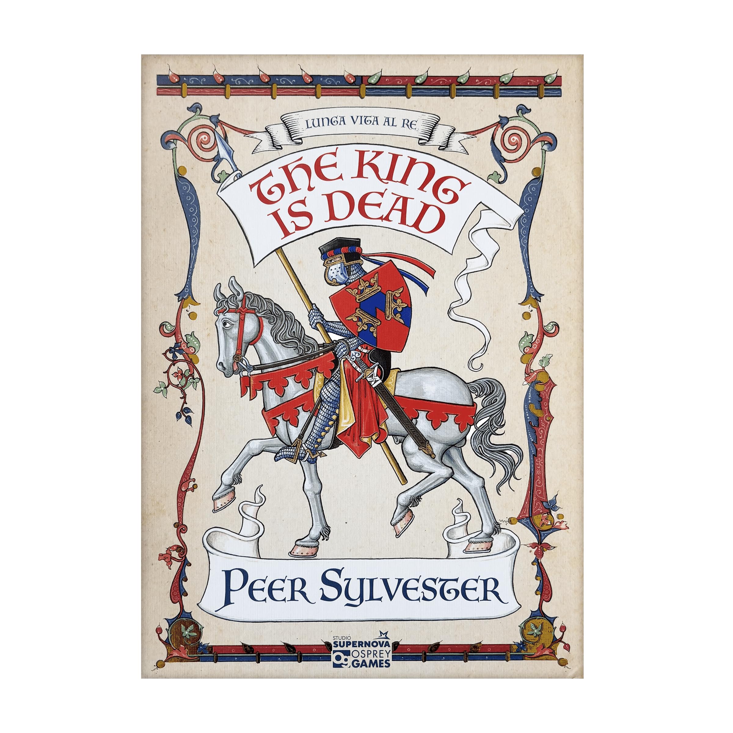 Studio Supernova - The King is Dead - Gioco strategico di intrighi politici, 2-4 giocatori, 14+, Edizione in Italiano