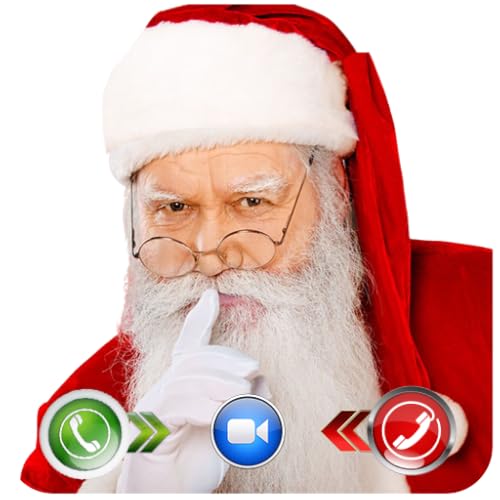 Incoming Live Video Call From Santa Claus Christmas 2023
