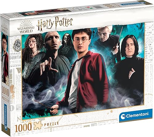 Clementoni 39586 Harry Potter Puzzle para adultos y niños  1000 piezas, a partir de 10 años