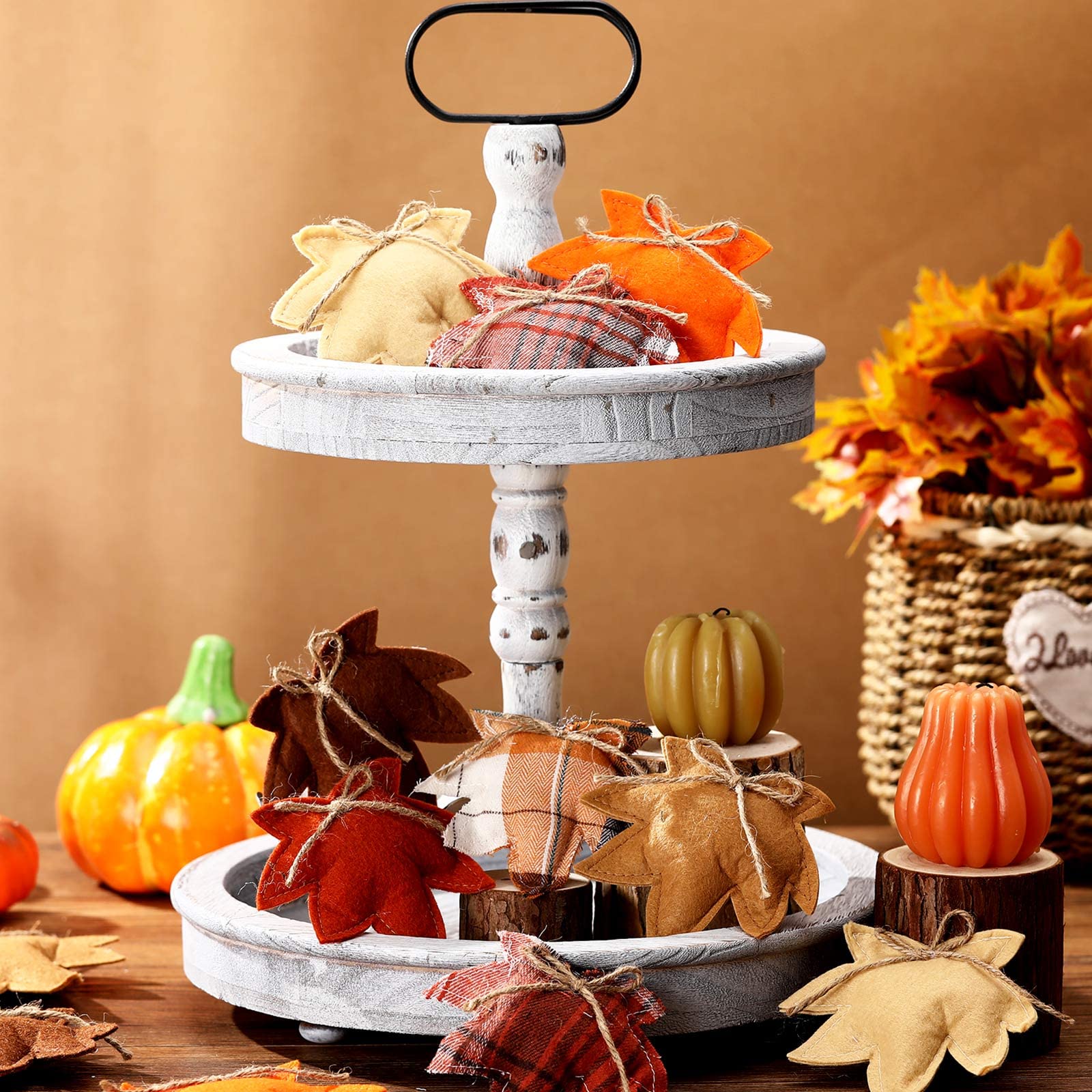 Arbre Automne Décoration Murale Automne WEDNOK - Arbre Et Feuilles D'Érable - Autocollant Salle De Classe Déco DIY Automne