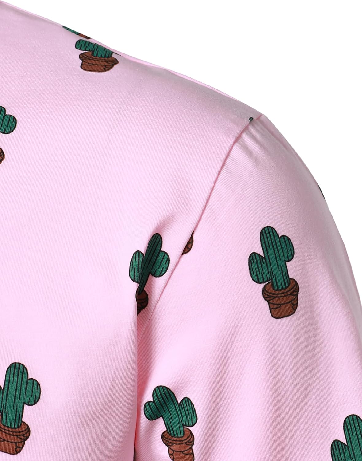 JOGAL Mens Golf Polo Shirts Short Sleeve Dry Fit Performance Moisture Wicking Printed Summer T-Shirt - Image 4