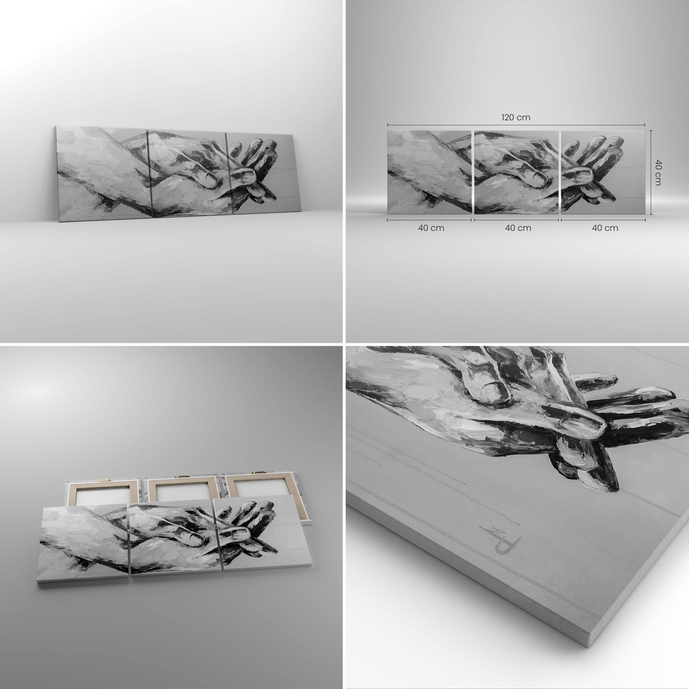 Stampa Su Tela Controller Gaming WTD - 40x40 Cm, Bianco E Nero - Foto 14