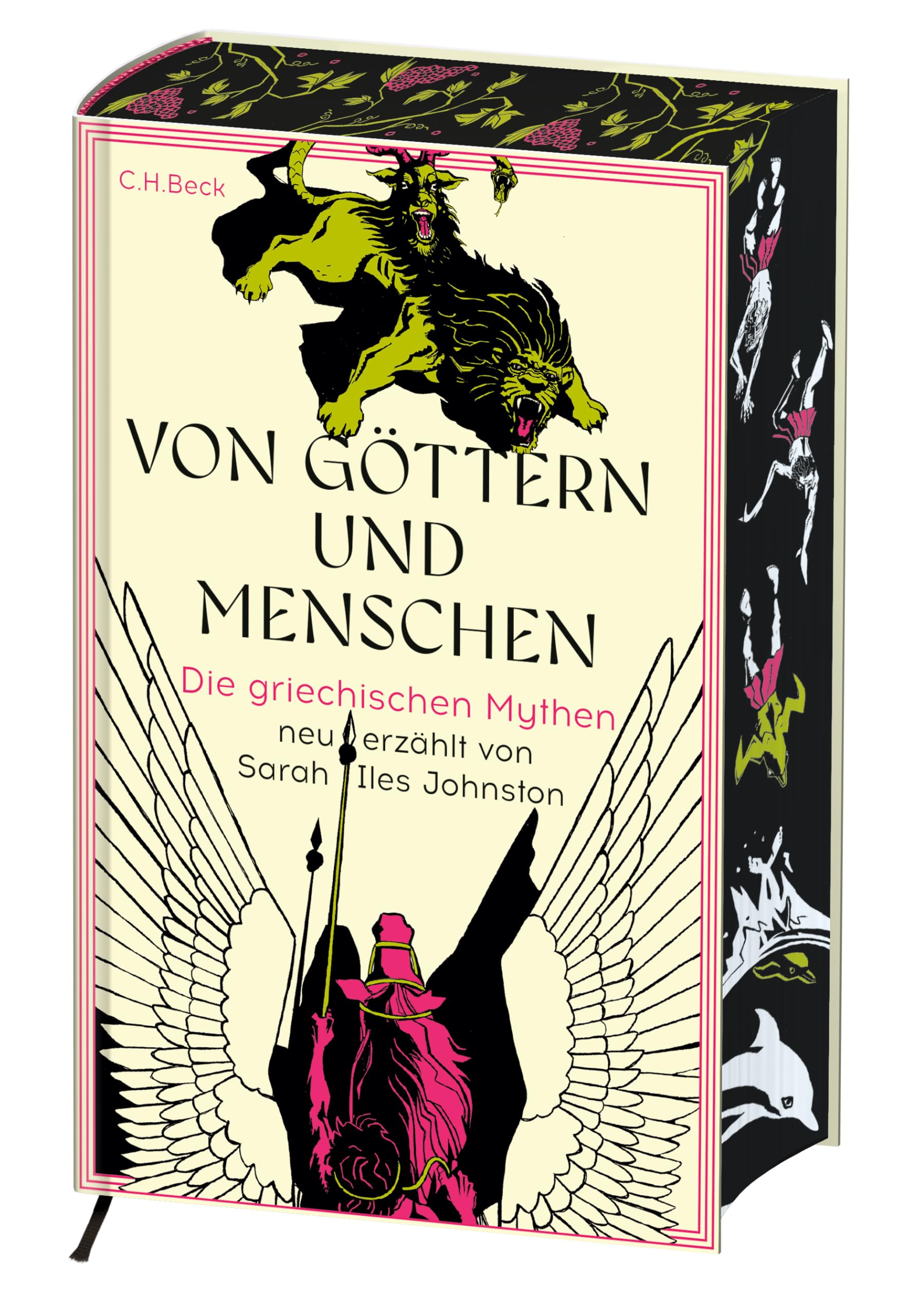 Von Göttern und Menschen: Die griechischen Mythen neu erzählt von Sarah Iles Johnston. Limitierte Ausgabe mit Farbschnitt