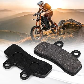 2 Pcs Front Brake Pads for Tuttio Soleil01 Electric Drit Bike, Electric Dirt Bike Brake Pads for Tuttio Accessories Disc Brake Pads Durable Low Noise for tuttio dirt bike