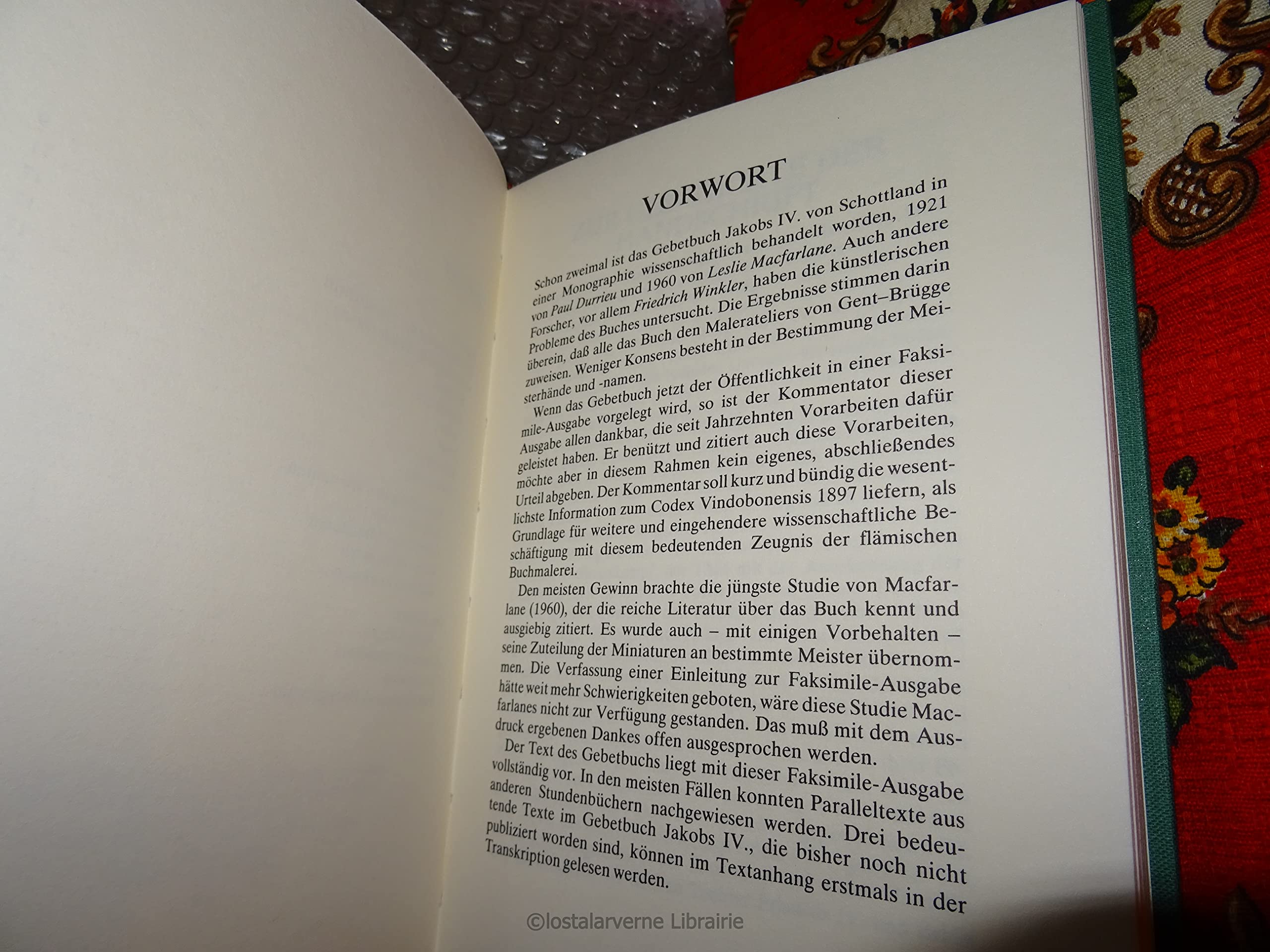 Gebetbuch Jakobs IV. von Schottland und Margarete Tudor. Codex Vindobonensis 1897 / Gebetbuch Jakob IV. von Schottland, Dokumentation: Dokumentation zum Faksimile
