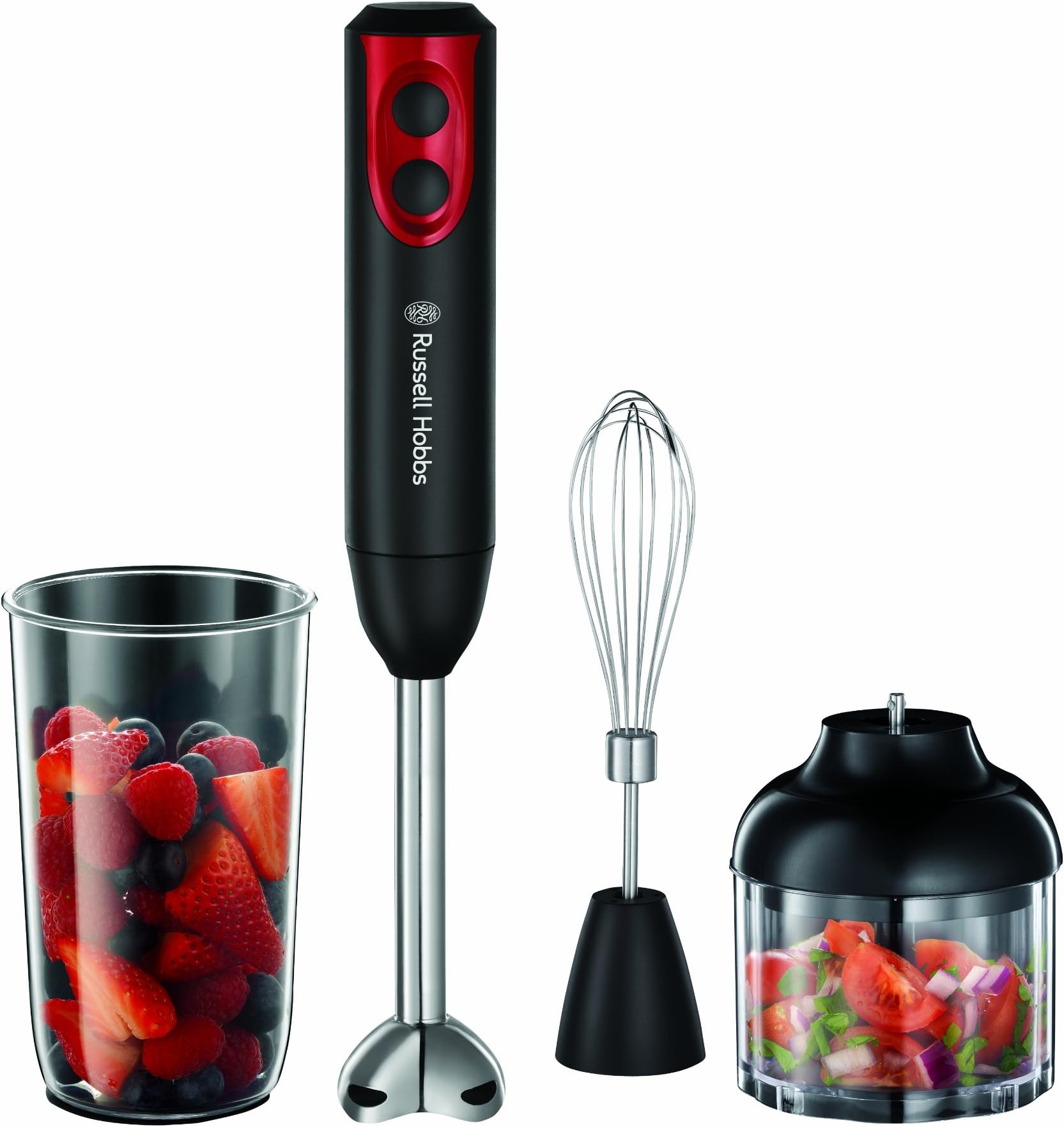 Russell Hobbs 18980 3in1 Hand Blender, Plastic, 400 W, 0.5 Litre
