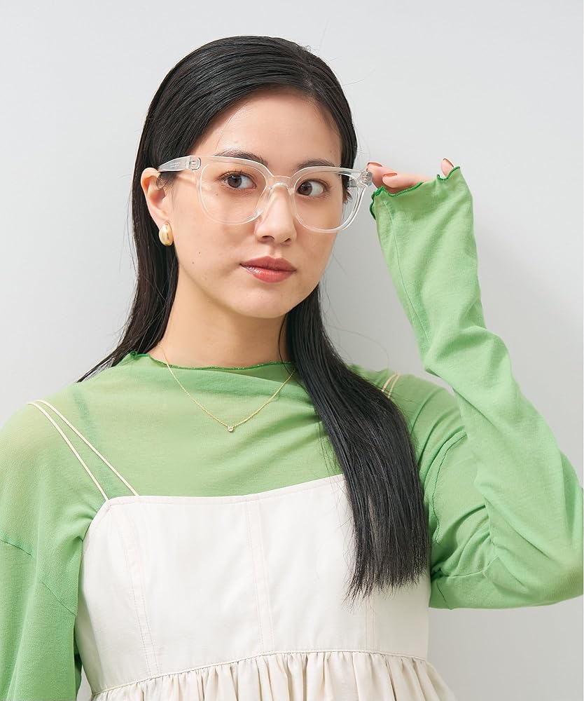 Amazon | [ゾフ] ウェリントン型 メガネ (クリア) | TREND STYLE
