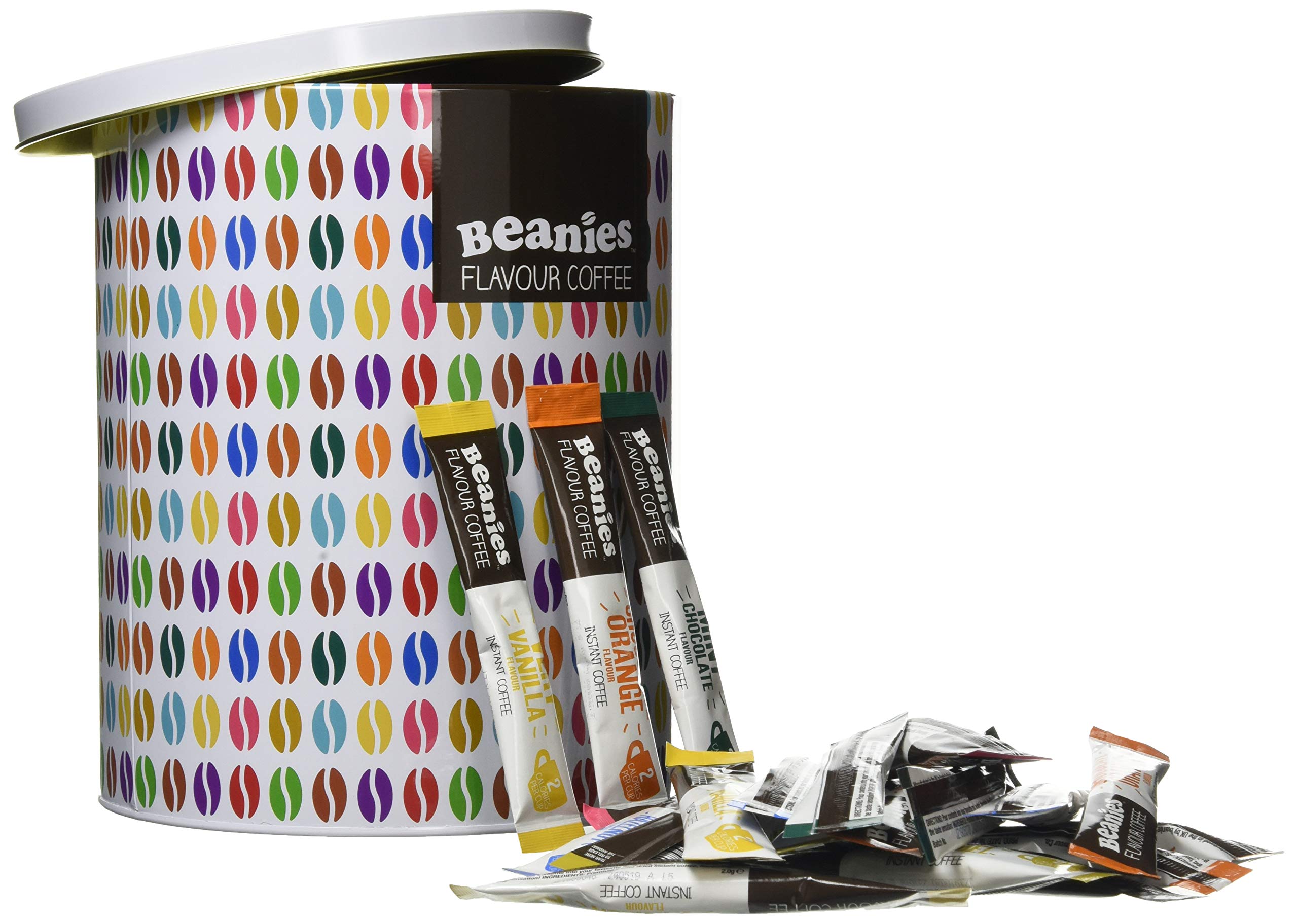 Beanies Mixed Flavour Instant Coffee Sticks - 100 Sachets | Exante UK