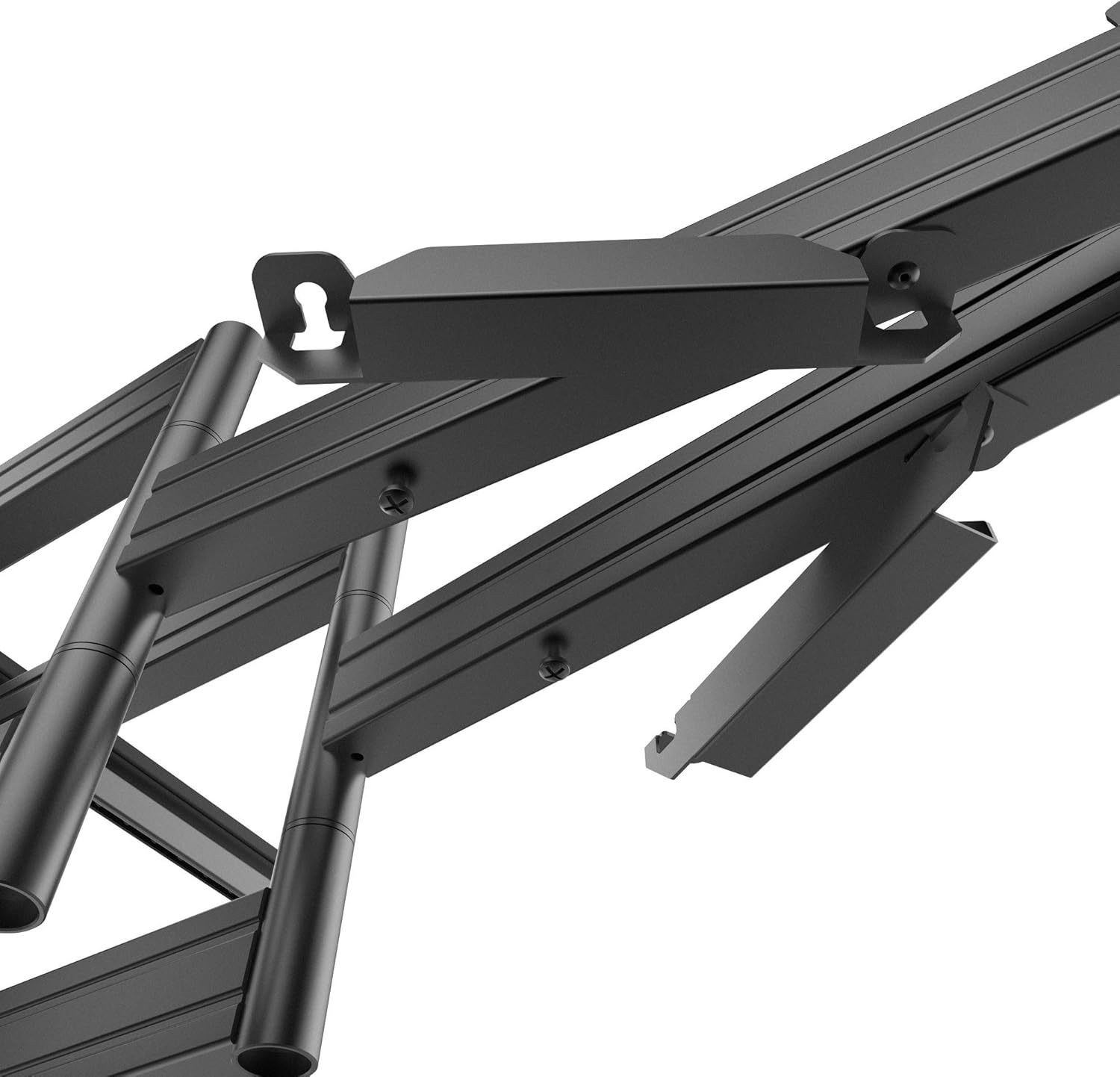 مفصل view of the toolless tilt mechanism on the Kanto PMX700 mount.