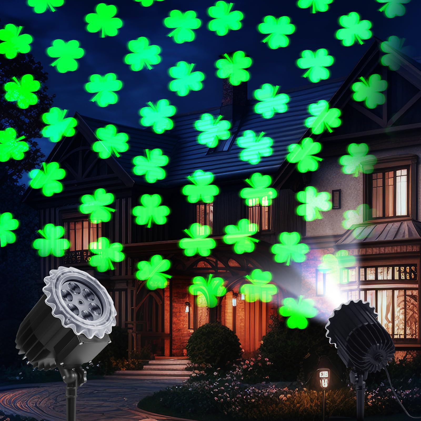 Amazon.com: Lingvee Outdoor St. Patrick's Day Projector Light with