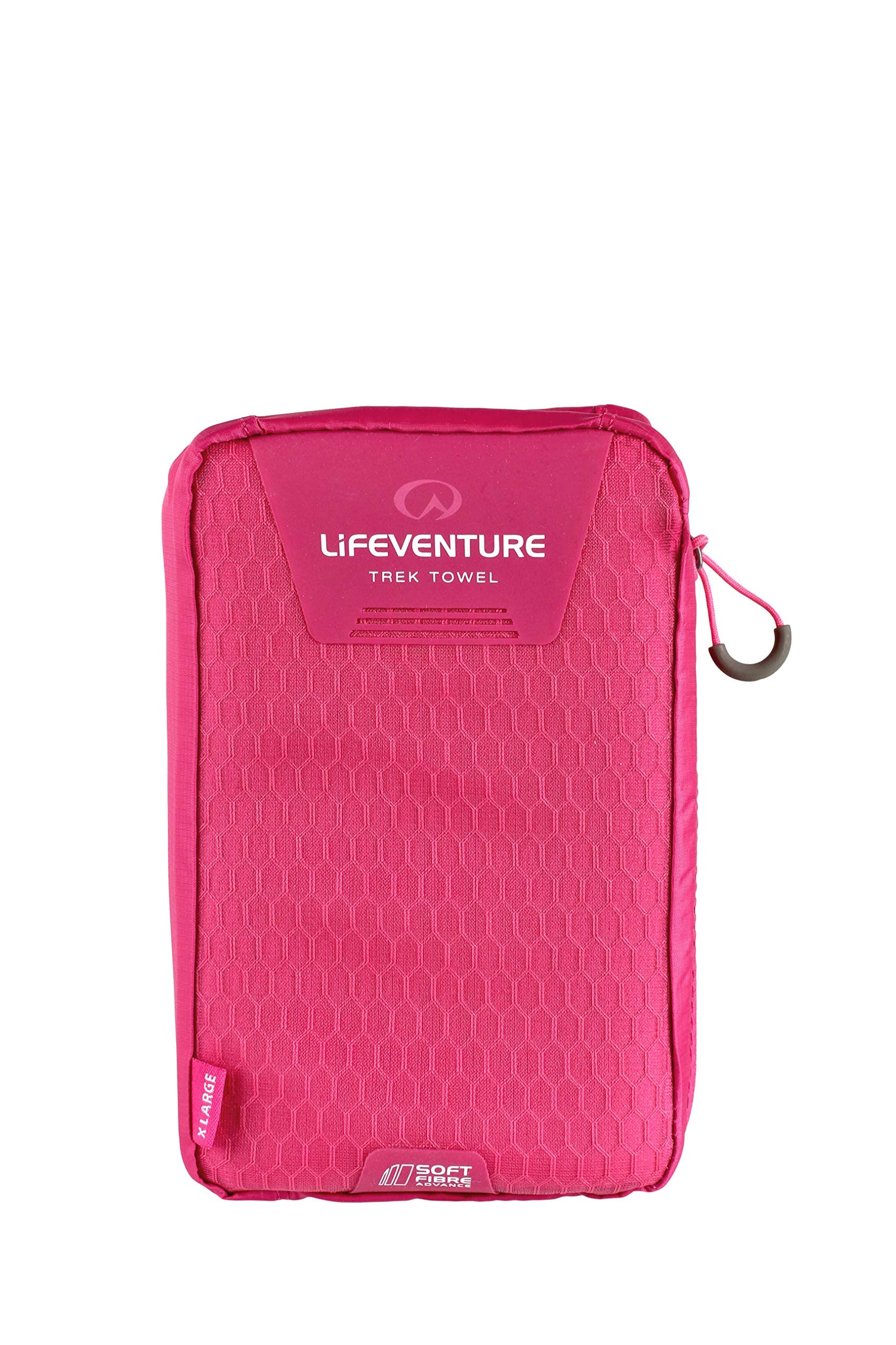 Lifeventure SoftFibre Travel Towel - Compact, Lightweight Quick-Dry Sports & Beach Towel, Sand-Free Design